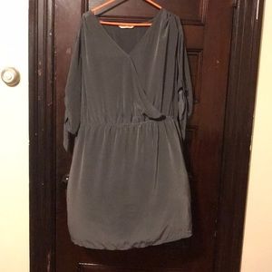 Curvy Faux Wrap Dress